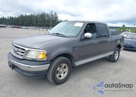 2002 Ford F-150 Lariat/Xlt from USA, damaged, VIN 1FTRW07L92KC86976